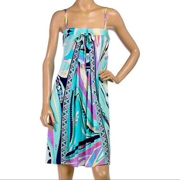 Dresses & Skirts - Stunning Emilio Pucci Silk Sundress IT 44/ US 10